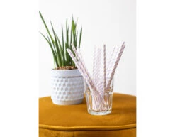 Rietjes Paars Gestreept 19cm 20st -Feestspullen Winkel rietjes paars gestreept 19cm 20st 2