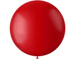 Rode Ballon Ruby Red 78cm