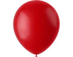 Rode Ballonnen Ruby Red 33cm 100st