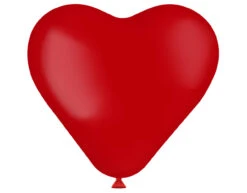 Rode Hartjes Ballonnen Ruby Red 25cm 8st