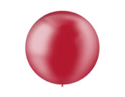Rode Reuze Ballon Doorzichtig 60cm
