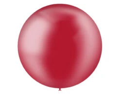 Rode Reuze Ballon Doorzichtig XL 91cm