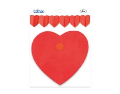 Rode Slinger Hart 4m -Feestspullen Winkel rode slinger hart 4m 3