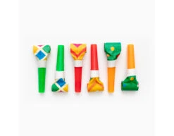 Roltongen Gekleurd 6st -Feestspullen Winkel roltongen gekleurd 6st 1