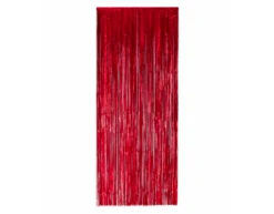 Rood Deurgordijn Folie 2,4m