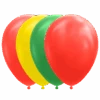 Rood Geel Groene Ballonnen 30cm 10st