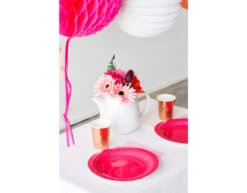 Rose Gouden Bekers Metallic Karton 250ml 8st -Feestspullen Winkel rose gouden bekers metallic karton 250ml 8st 3