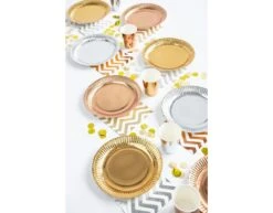 Rose Gouden Bekers Metallic Karton 250ml 8st -Feestspullen Winkel rose gouden bekers metallic karton 250ml 8st 4