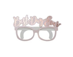 Rose Gouden Bril Best Day Ever 8st