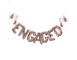 Rose Gouden Bruiloft Letterslinger Engaged