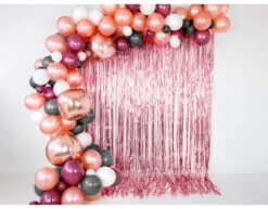 Rose Gouden Deurgordijn 2,5m -Feestspullen Winkel rose gouden deurgordijn 25m 2