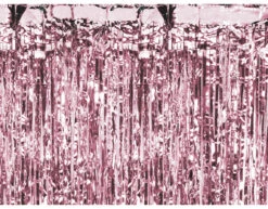 Rose Gouden Deurgordijn 2,5m