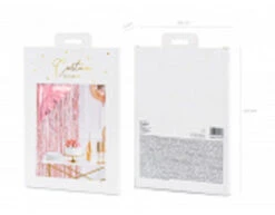 Rose Gouden Deurgordijn 2,5m -Feestspullen Winkel rose gouden deurgordijn 25m 3