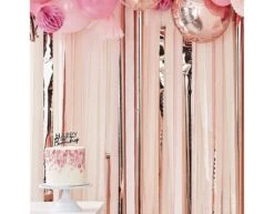 Rose Gouden Hangdecoratie Slinger 2m -Feestspullen Winkel rose gouden hangdecoratie slinger 2m 2