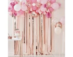 Rose Gouden Hangdecoratie Slinger 2m -Feestspullen Winkel rose gouden hangdecoratie slinger 2m 3