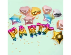 Rose Gouden Helium Ballon Hart Leeg 45cm -Feestspullen Winkel rose gouden helium ballon hart leeg 45cm 4