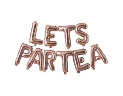 Rose Gouden Letter Ballon Lets Partea Leeg