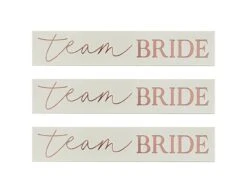 Rose Gouden Nep Tattoos Team Bride 8cm 16st