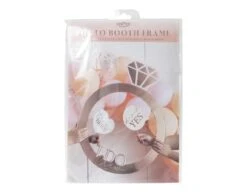 Rose Gouden Photobooth Frame Ring 74cm -Feestspullen Winkel rose gouden photobooth frame ring 74cm 2