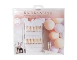 Rose Gouden Tafeldecoratie Prosecco Standaard 69cm -Feestspullen Winkel rose gouden tafeldecoratie prosecco standaard 69cm 2