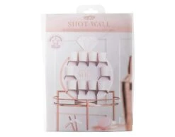 Rose Gouden Tafeldecoratie Shot Standaard 69cm -Feestspullen Winkel rose gouden tafeldecoratie shot standaard 69cm 2