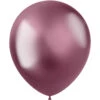 Roze Ballonnen Chroom 33cm 50st