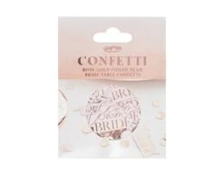 Roze Confetti Team Bride 14g 5 Roze Confetti Team Bride 14g -Feestspullen Winkel roze confetti team bride 14g 2