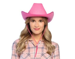 Roze Cowboyhoed