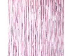 Roze Deurgordijn 2,2m