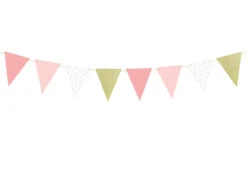 Roze Gouden Slingers 1,3m