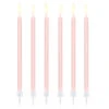 Roze Kaarsen 14cm 12st