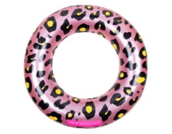 Roze Panterprint Zwemband 90cm