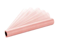 Roze Pastel Organza Stof 16cm 9m -Feestspullen Winkel roze pastel organza stof 16cm 9m 2