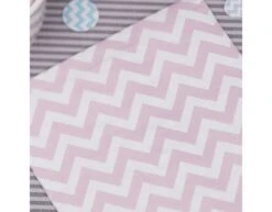 Roze Servetten Gestreept 25cm 20st -Feestspullen Winkel roze servetten gestreept 25cm 20st 2
