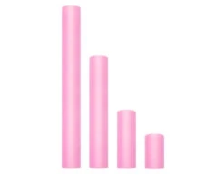Roze Tule Rol 15cm 9m -Feestspullen Winkel roze tule rol 15cm 9m 2