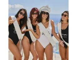 Sash The Bride, Silver Foil With Cut Outs 7 Sash The Bride, Silver Foil With Cut Outs -Feestspullen Winkel sash the bride silver foil with cut outs 3