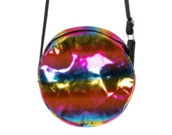 Schoudertasje Holografisch Regenboog 20cm -Feestspullen Winkel schoudertasje holografisch regenboog 20cm 4