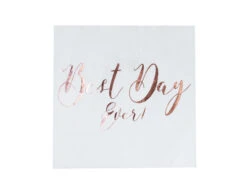 Servetten Best Day Ever 33cm 20st