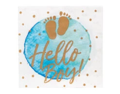 Servetten Hello Boy Papier 33cm