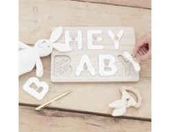 Servetten Hey Baby Puzzel 12,2cm -Feestspullen Winkel servetten hey baby puzzel 122cm 2