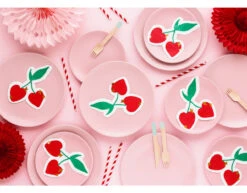 Servetten Kersen 16cm 20st -Feestspullen Winkel servetten kersen 16cm 20st 3