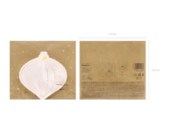 Servetten Kerstbal 12cm 20st -Feestspullen Winkel servetten kerstbal 12cm 20st 3