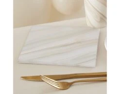 Servetten Marmer 16,5cm 16st -Feestspullen Winkel servetten marmer 165cm 16st 2