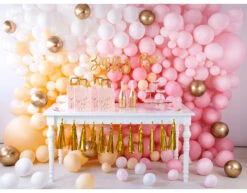 Servetten Stippen Roze 33cm 20st -Feestspullen Winkel servetten stippen roze 33cm 20st 6