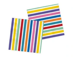 Servetten Strepen 33cm 20st