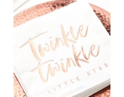 Servetten Twinkle Twinkle 16cm 16st -Feestspullen Winkel servetten twinkle twinkle 16cm 16st 3