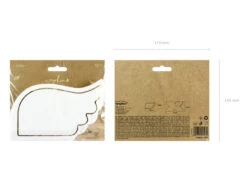 Servetten Vleugels 16cm 20st -Feestspullen Winkel servetten vleugels 16cm 20st 4