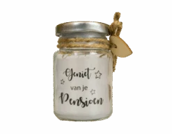 Sfeerlampje Geniet Van Je Pensioen 14cm
