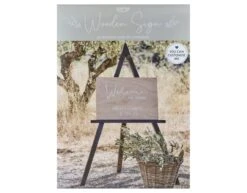 Sign A2 Wooden Sign To Customise -Feestspullen Winkel sign a2 wooden sign to customise 2