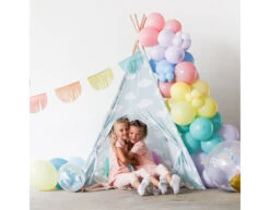 Slinger Franjes Pastel 6m -Feestspullen Winkel slinger franjes pastel 6m 3